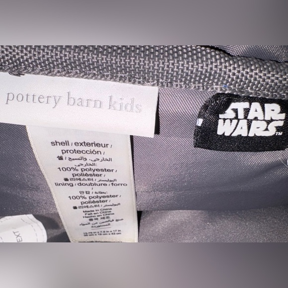 GUC! Pottery Barn Kids X-Large Star Wars Darth Vader Backpack - Picture 6 of 8